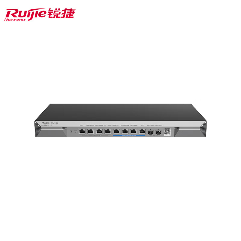 锐捷（Ruijie）睿易 企业级万兆网关路由 RG-EG310XS-E 2.5G网口 万兆光口上联 内置AC 上网行为管理