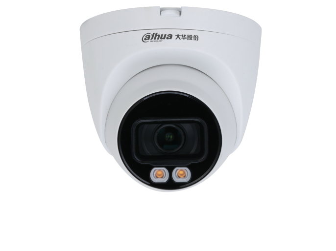 大华夜视王1.0 400万暖光全彩定焦海螺网络摄像机  DH-IPC-HDW2439T-A-LED  暖光全彩双灯海螺（大靶面）2.8/3.6/6mm