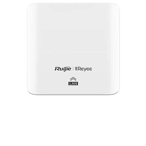 锐捷（Ruijie）睿易 无线ap面板RG-EAP101 V2无线速率单频300M 企业级全屋wifi路由器 大户型别墅酒店 86式 