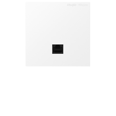 锐捷（Ruijie）睿易 WiFi6 2.5G无线AP面板RG-EAP162(MG) 千兆双频3000M 160M频宽 企业级全屋wifi路由器大户型 超薄款