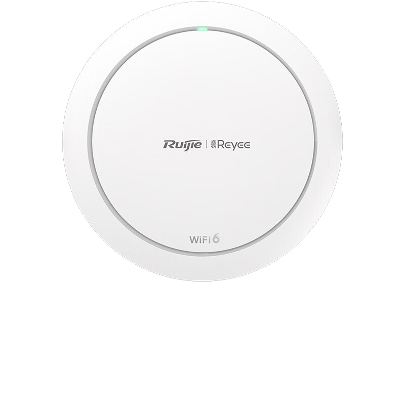 锐捷（Ruijie）睿易无线吸顶apWiFi6 RG-EAP262(E)千兆双频3000M 160M频宽 企业级全屋wifi路由器 大户型办公别墅MESH